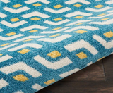 Nourison Clearance Harper DS300 Blue Rug