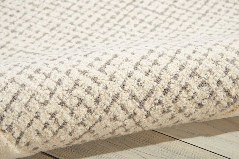 Nourison Clearance KI River Brook KI809 Ivory/Grey Rug