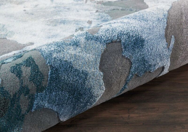Nourison Prismatic PRS14 Grey Rug