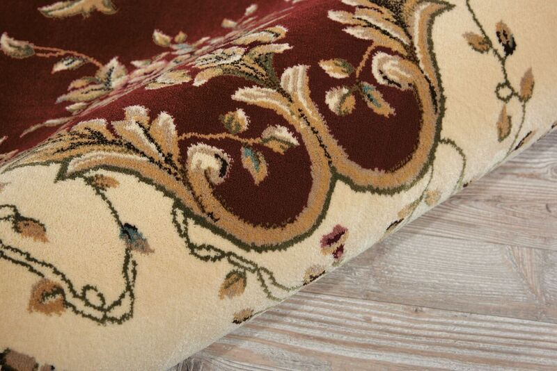 Nourison Clearance Bordeaux BOR01 Burgundy Rug