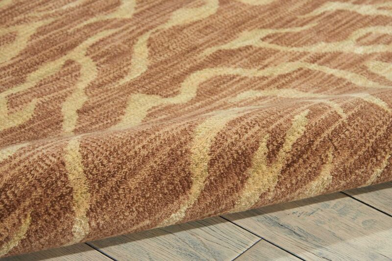 Nourison Clearance Riviera RI05 Chocolate Rug