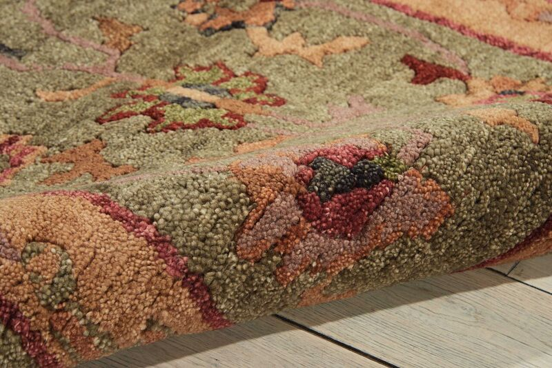 Nourison Tahoe TA03 Green Rug