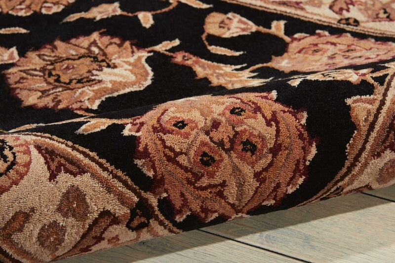Nourison Clearance Heritage Hall HE19 Black Rug