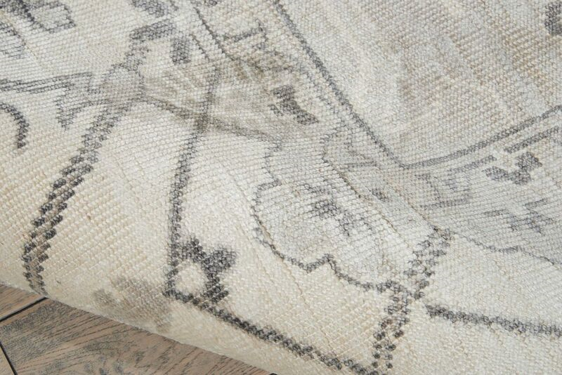 Nourison Aldora ALD01 Silver Rug