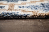 Anji Mountain Bamboo Rug, Co. Bell Bottom Blues AMB1117 Blue Rug