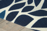 Nourison Clearance & Garden RS094 Blue Rug
