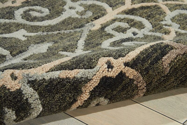 Nourison Clearance Tahoe Modern MTA05 Charcoal Rug