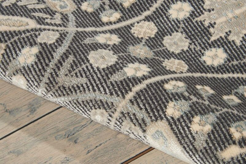 Nourison Clearance Luminance LUM08 Graphite Rug