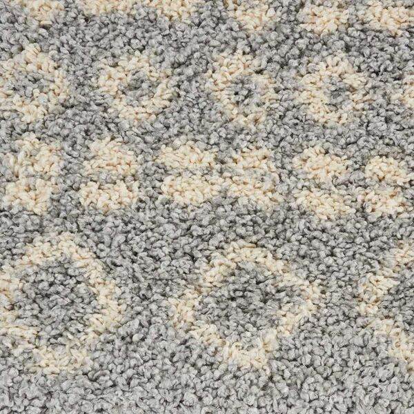 Nourison Clearance Moroccan Shag MRS02 Silver Rug