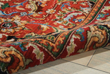Nourison Clearance Timeless TML15 Red Rug