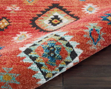 Nourison Clearance Navajo NAV07 Red Rug