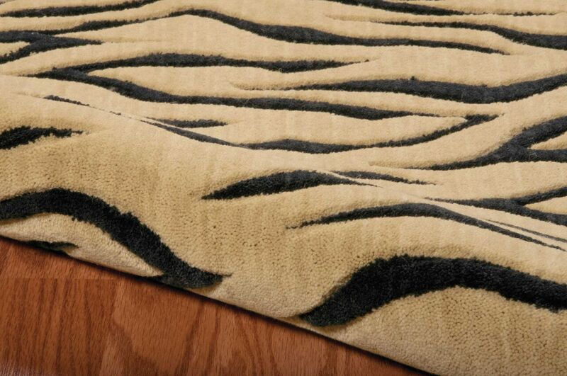Nourison Clearance Cosmopolitan CS29 Beige/Ebony Rug