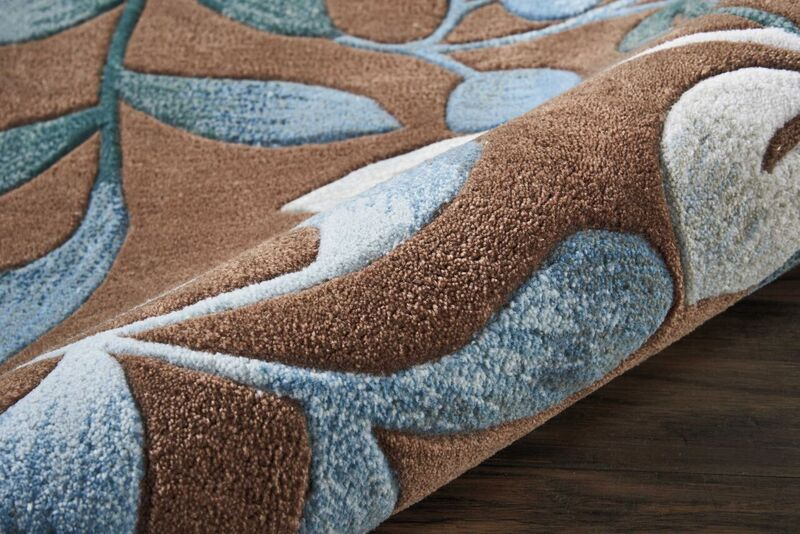 Nourison Sale Contour CON02 Mocha Rug