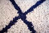 Anji Mountain Bamboo Rug, Co. Silky Shag AMB0658 Ivory Rug