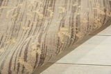 Nourison Clearance Silk Elements SKE22 Taupe Rug