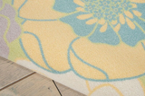 Nourison Clearance & Garden RS021 Green Rug