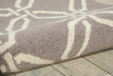 Nourison Clearance Linear LIN08 Silver Rug