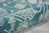 Nourison Clearance Opaline OPA12 Aqua Rug