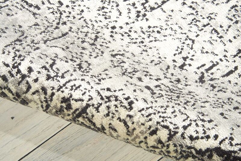Nourison Clearance Luminance LUM11 Black Rug