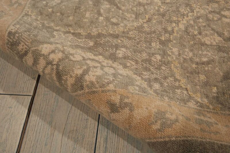 Nourison Clearance Silken Allure SLK04 Mushroom Rug
