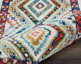 Nourison Clearance Navajo NAV02 White Rug