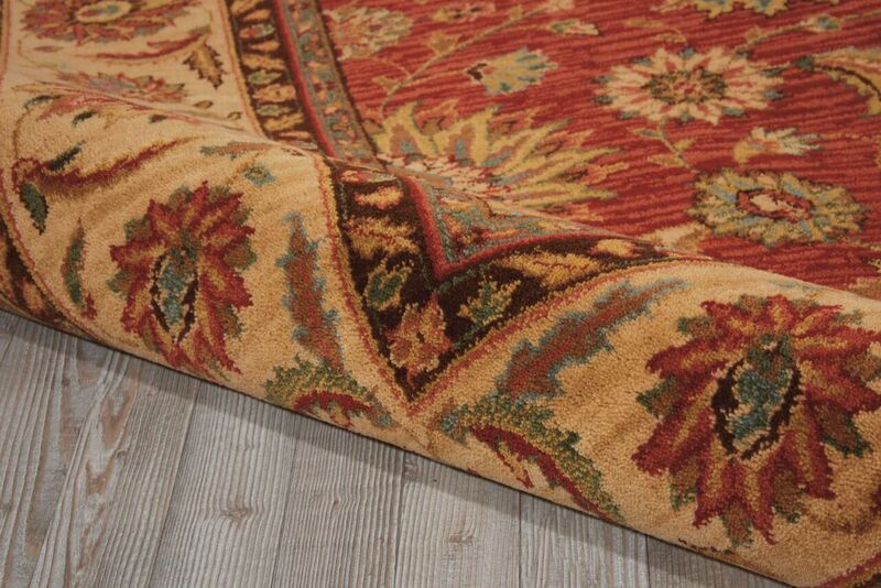 Nourison Clearance Living Treasures LI05 Rust Rug