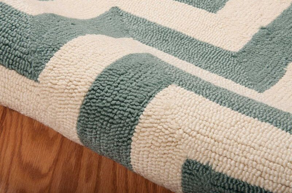 Nourison Clearance Portico POR03 Light Green Rug