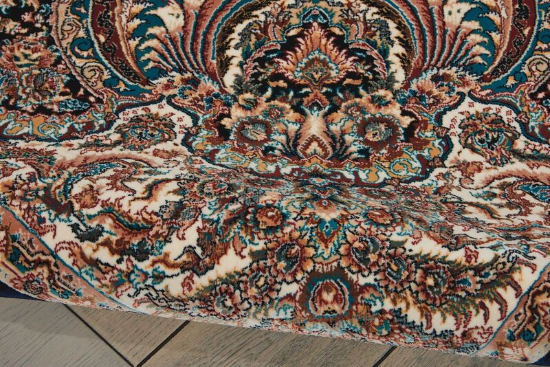 Nourison Clearance Persian Palace PPL02 Navy Rug