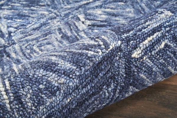 Nourison Sale Interlock ITL01 Denim Rug
