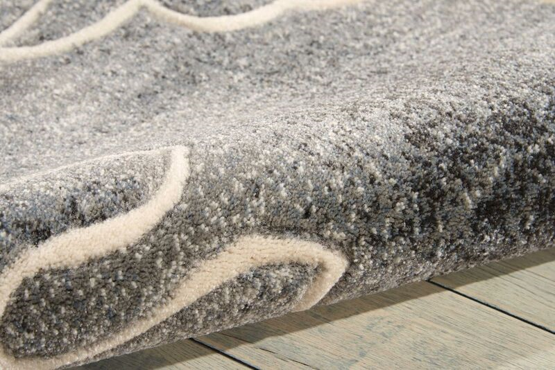 Nourison Sale Maxell MAE04 Grey Rug