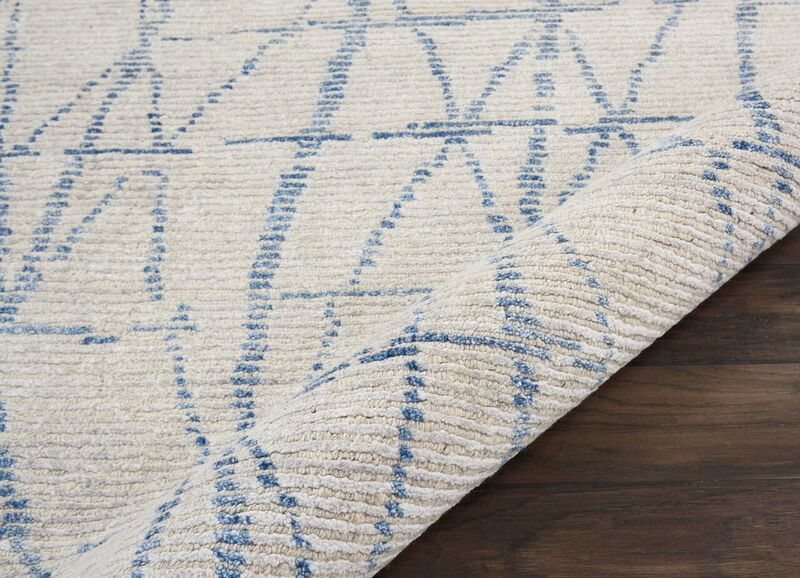 Nourison Ellora ELL02 Sky Rug