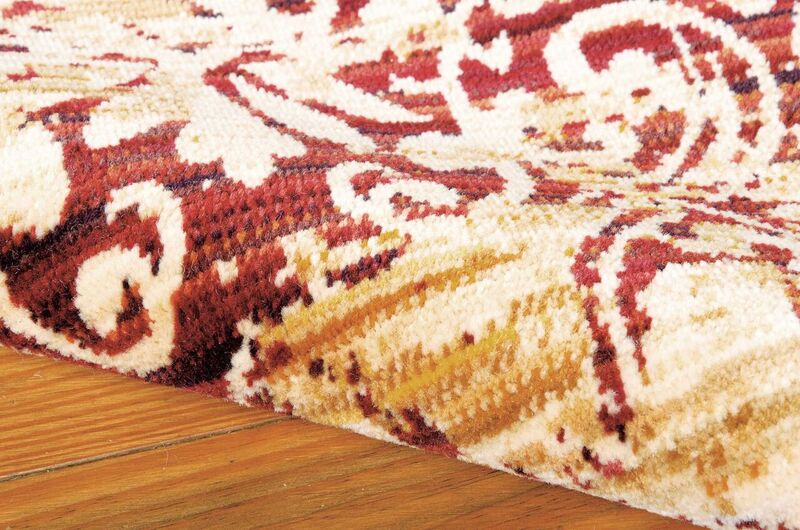 Nourison Clearance Rhapsody RH005 Gold Rug