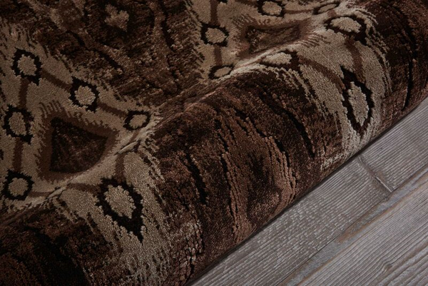 Nourison Clearance Karma KRM02 Chocolate Rug