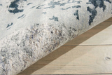 Nourison Silken Shadow SHA16 Silver Grey Rug