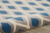Nourison Clearance Grafix GRF22 Blue Rug