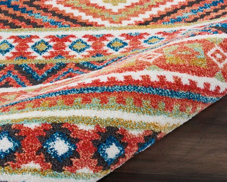 Nourison Clearance Navajo NAV04 Orange Rug