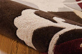 Nourison Sale Contour CON01 Mocha Rug