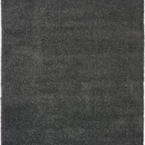 nourison malibu shag msg01 dark grey rug
