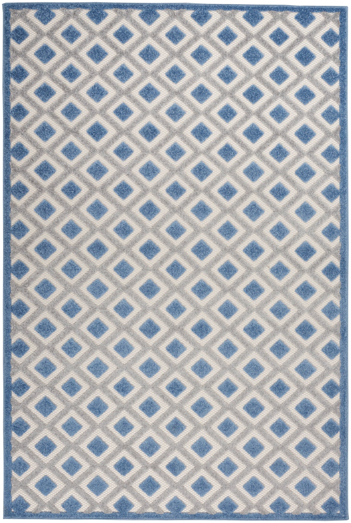 nourison aloha alh26 blue grey rug
