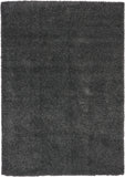 nourison malibu shag msg01 dark grey rug