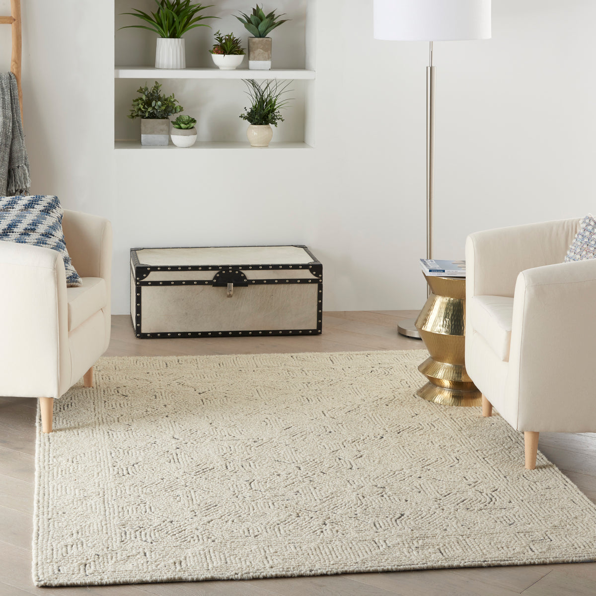 nourison colorado clr05 ivory navy rug