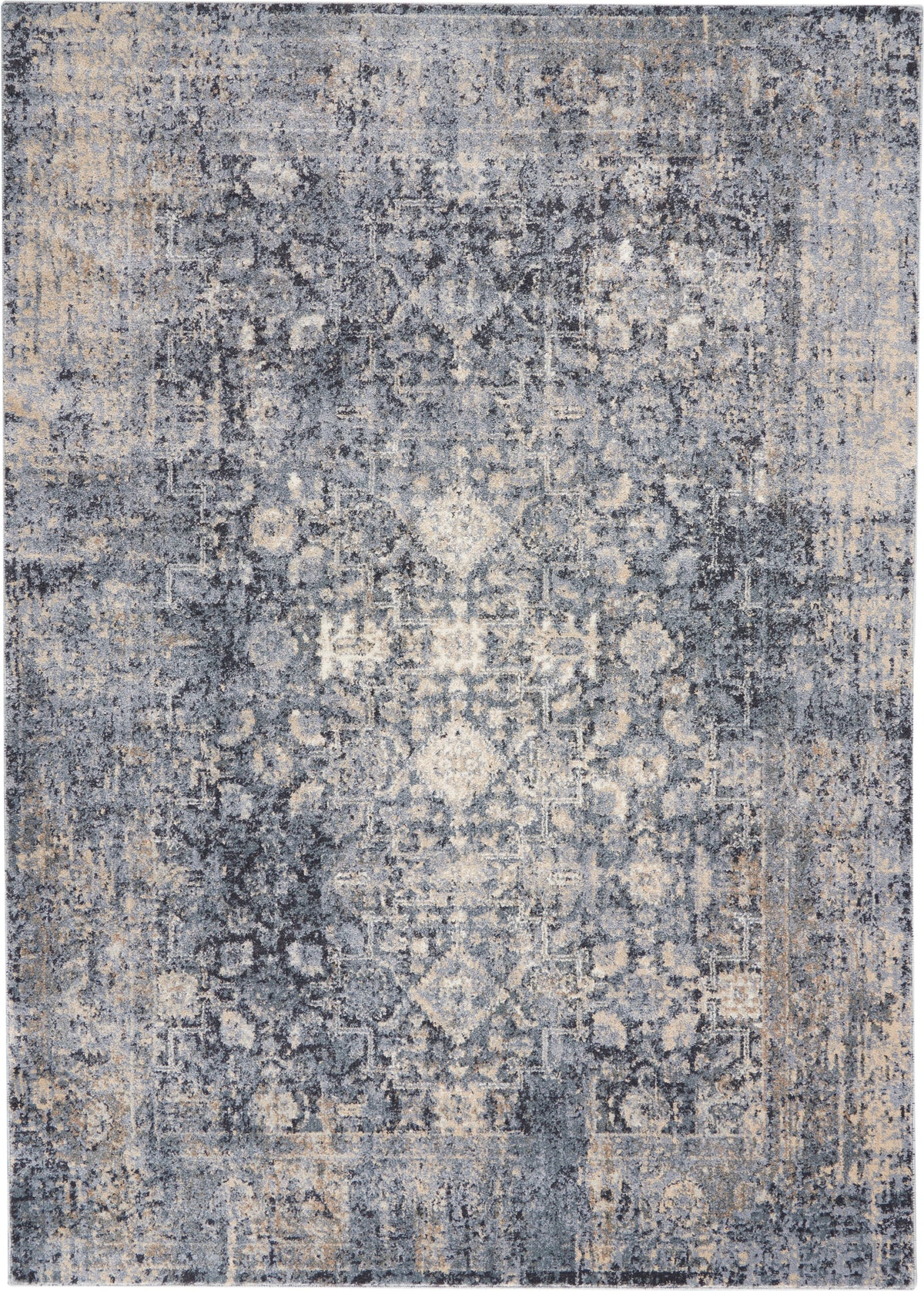 nourison moroccan celebration ki3m1 slate rug