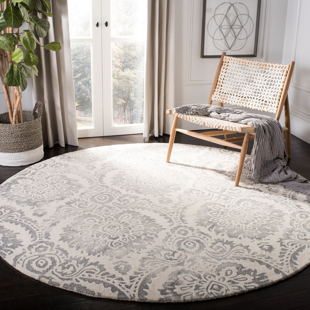 safavieh clearance dip dye ddy210g silver rug