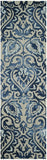 safavieh clearance dip dye ddy511k royal blue rug