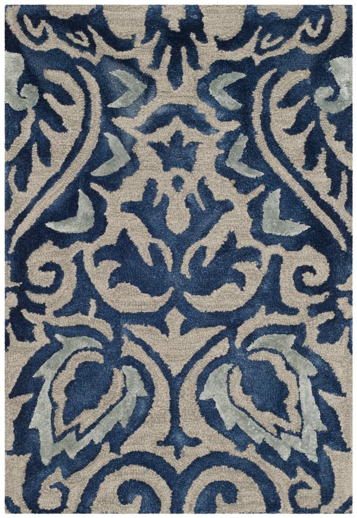 safavieh clearance dip dye ddy511k royal blue rug