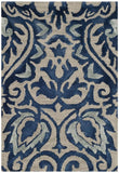 safavieh clearance dip dye ddy511k royal blue rug