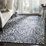 safavieh clearance dip dye ddy511k royal blue rug