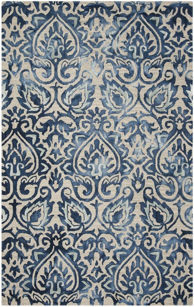safavieh clearance dip dye ddy511k royal blue rug