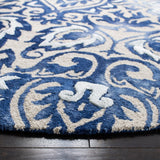 safavieh clearance dip dye ddy511k royal blue rug