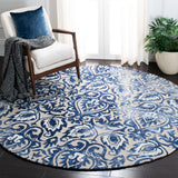 safavieh clearance dip dye ddy511k royal blue rug